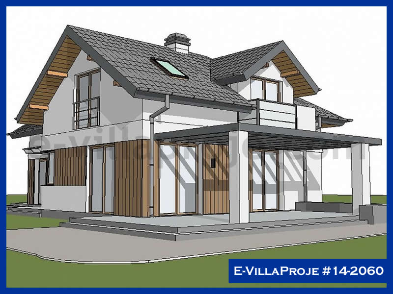 Ev Villa Proje #14 - 2060 Çelik Ev Projesi - Görsel 4