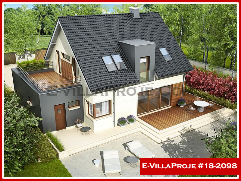 Ev Villa Proje #18 - 2098 Çelik Villa Modeli ve 3D Tasarımı