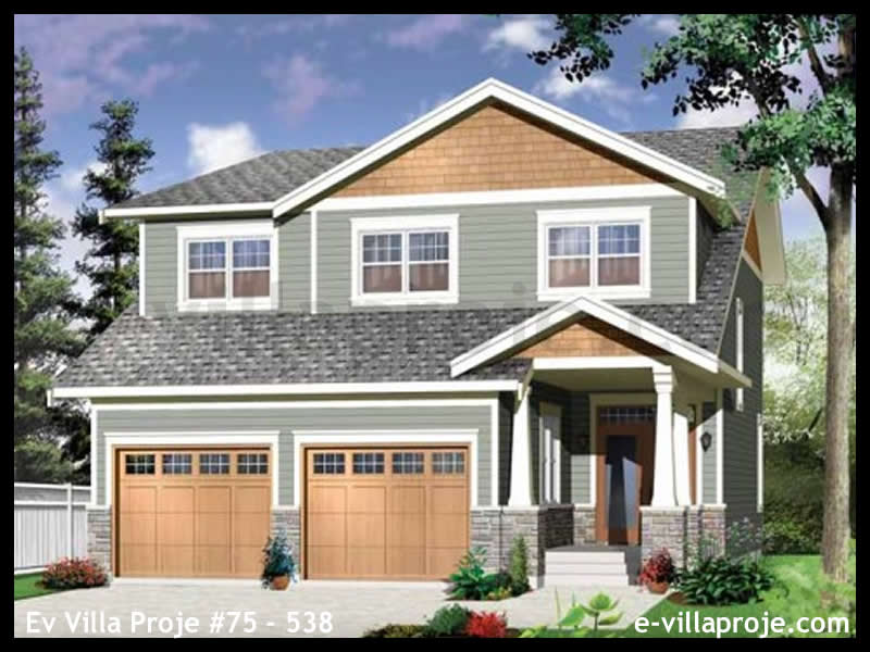 Ev Villa Proje #75 - 538 Çelik Villa Modeli