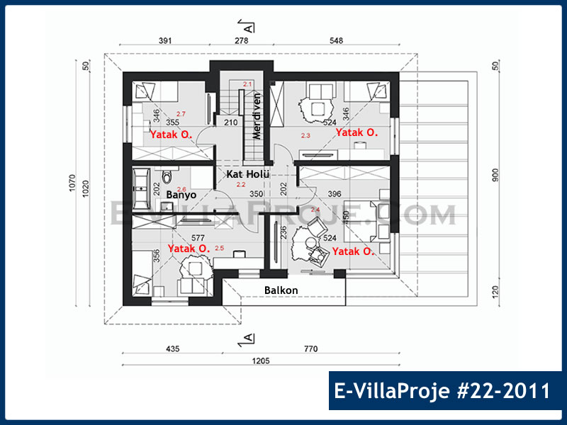 Ev Villa Proje #22 - 2011 Çelik Ev Projesi - Görsel 3