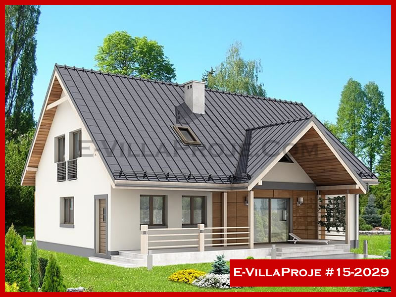 Ev Villa Proje #15 - 2029 Çelik Villa Modeli ve 3D Tasarımı