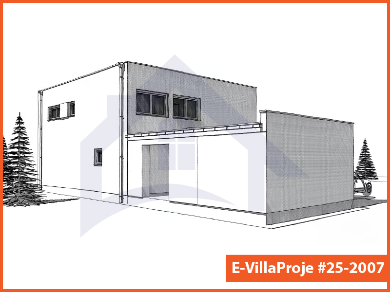 Ev Villa Proje #25 - 2007 Çelik Ev Projesi - Görsel 9
