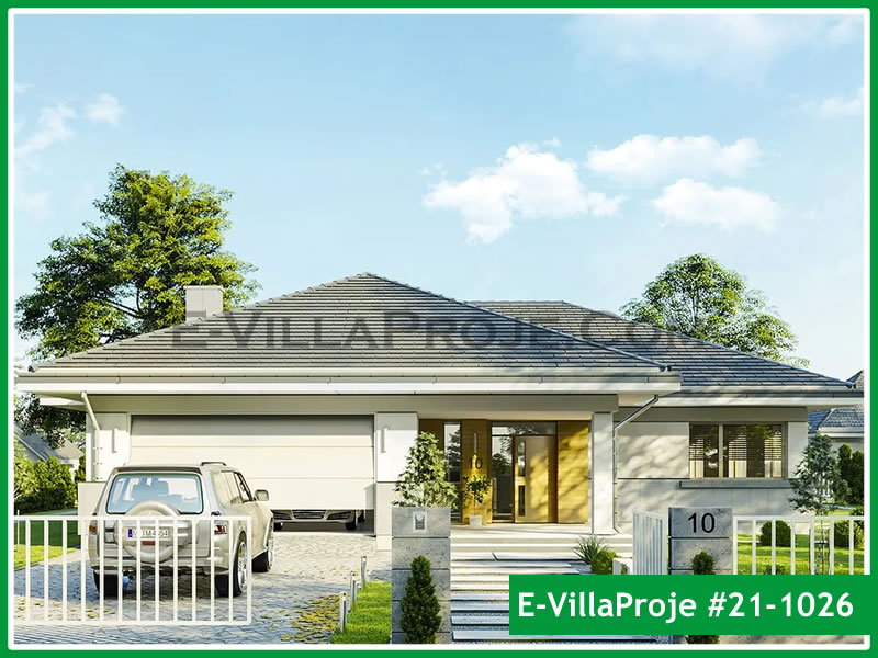 Ev Villa Proje #21 - 1026 Çelik Villa Modeli ve 3D Tasarımı