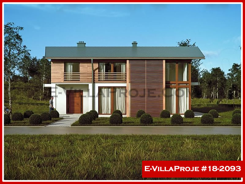Ev Villa Proje #18 - 2093 Çelik Villa Modeli