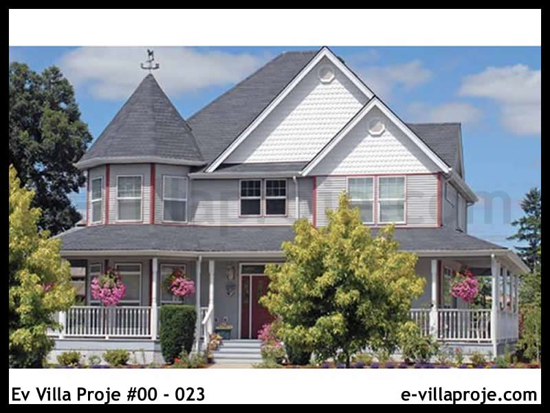 Ev Villa Proje #00 - 023 Çelik Villa Modeli