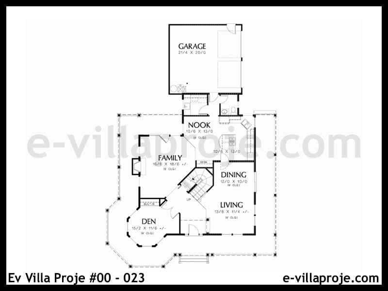Ev Villa Proje #00 - 023 Çelik Ev Projesi - Görsel 2