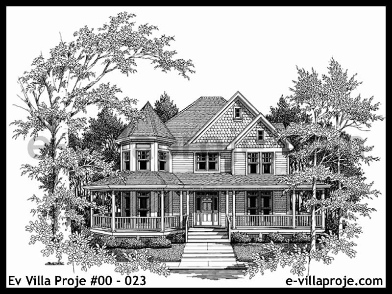Ev Villa Proje #00 - 023 Çelik Ev Projesi - Görsel 6