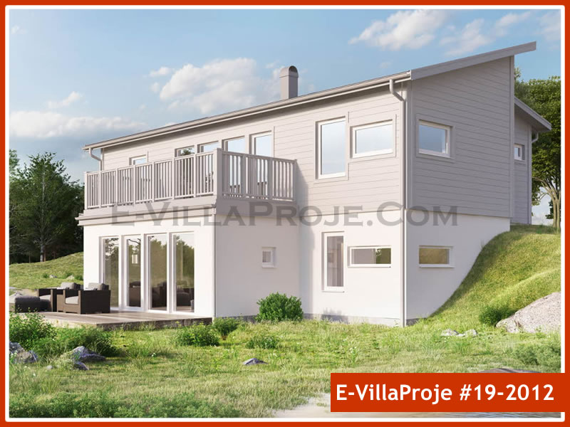 Ev Villa Proje #19 - 2012 Çelik Villa Modeli ve 3D Tasarımı