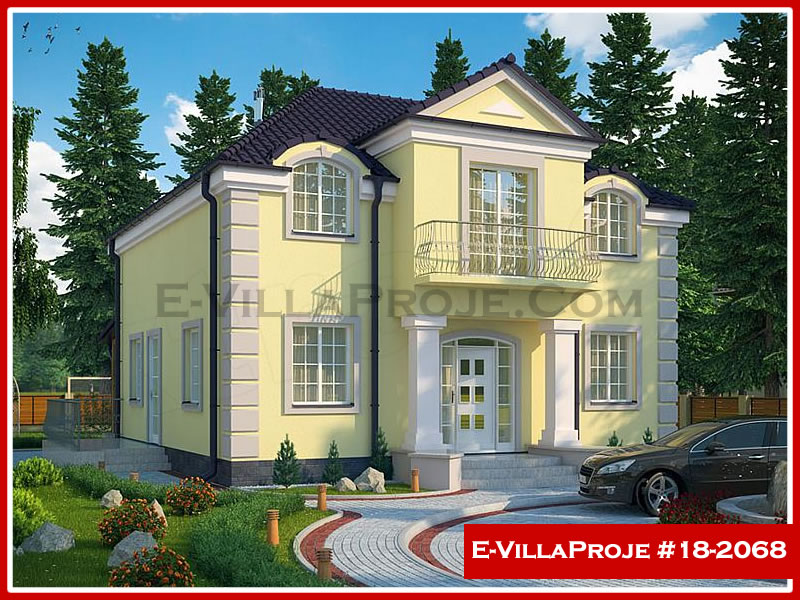 Ev Villa Proje #18 - 2068 Çelik Villa Modeli ve 3D Tasarımı