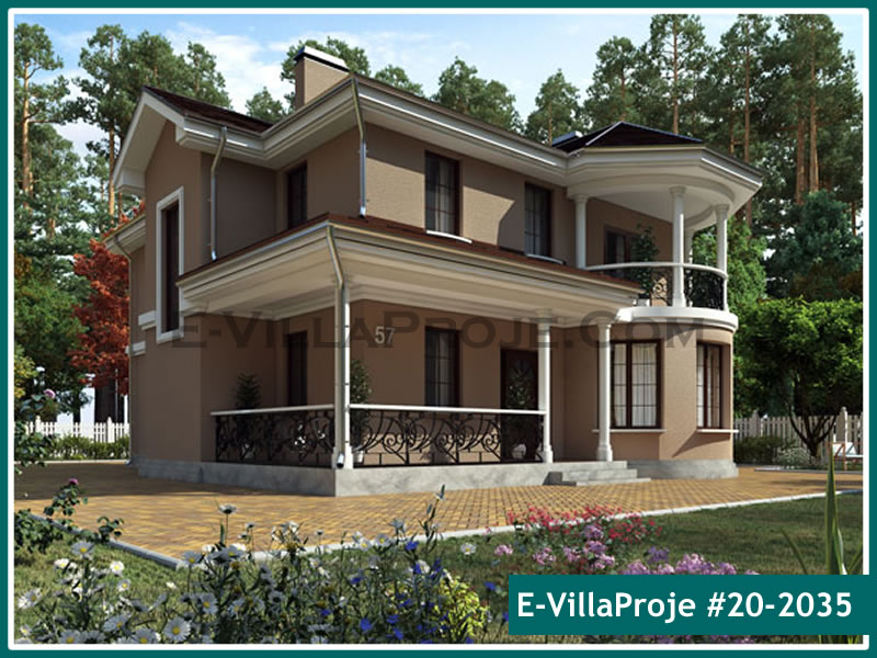 Ev Villa Proje #20 - 2035 Çelik Villa Modeli ve 3D Tasarımı