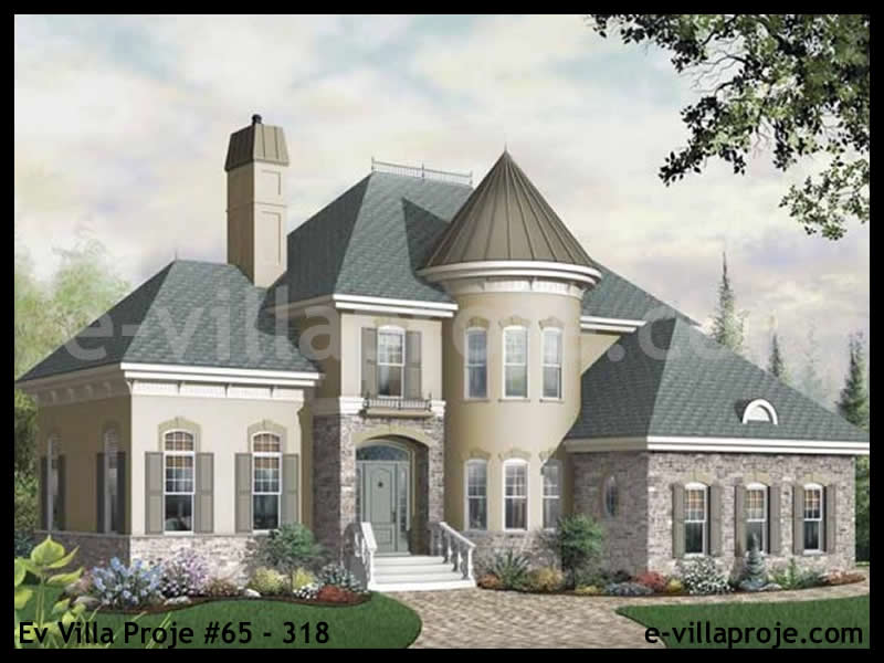 Ev Villa Proje #65 - 318 Çelik Villa Modeli
