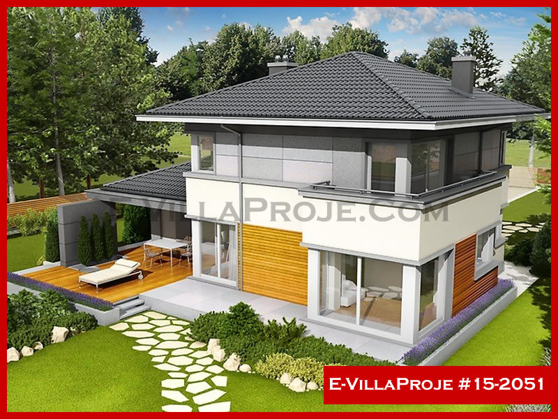 Ev Villa Proje #15 - 2051 Çelik Villa Modeli