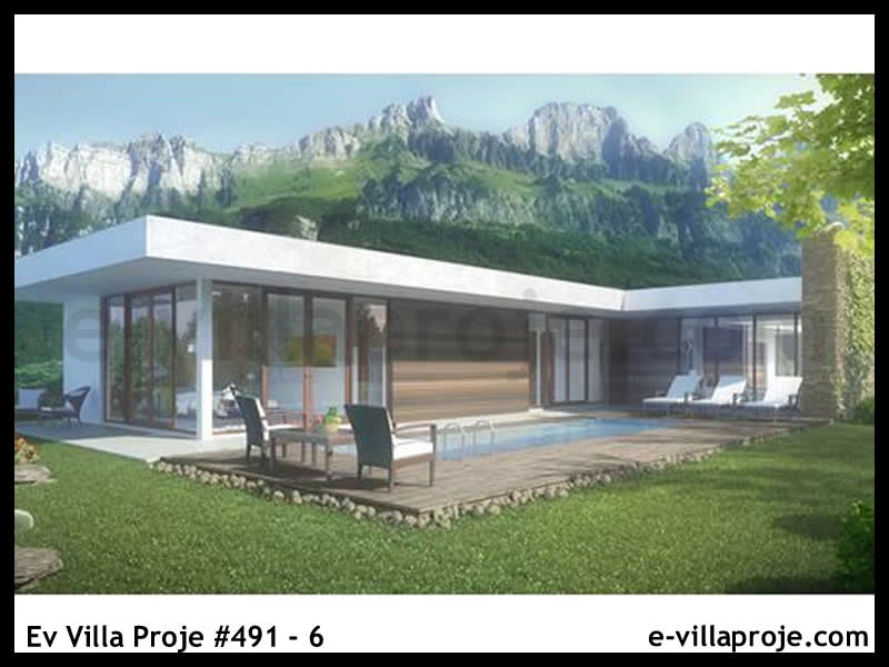 Ev Villa Proje #491 - 6 Çelik Villa Modeli ve 3D Tasarımı