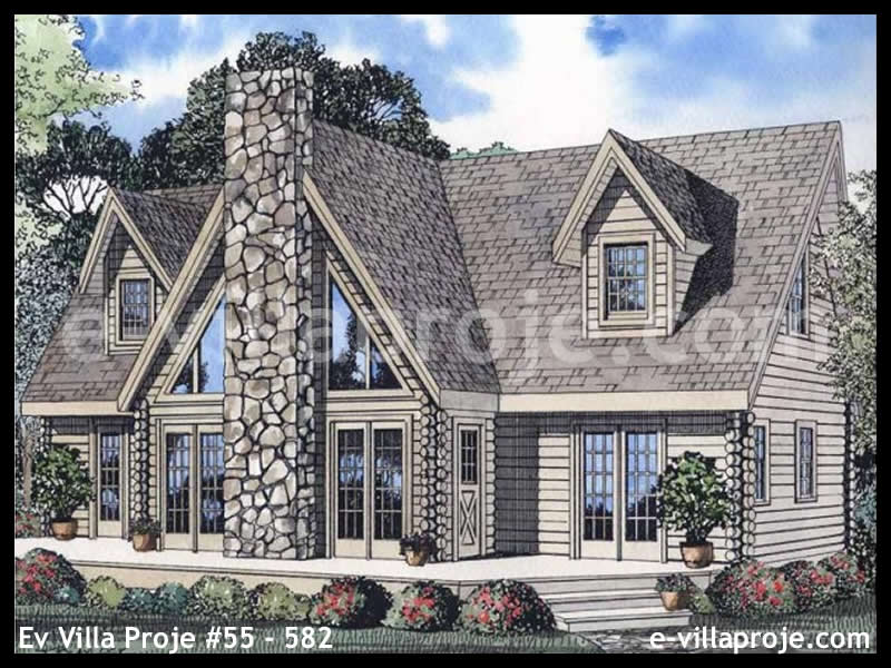 Ev Villa Proje #55 - 582 Çelik Villa Modeli