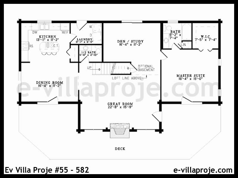 Ev Villa Proje #55 - 582 Çelik Ev Projesi - Görsel 2