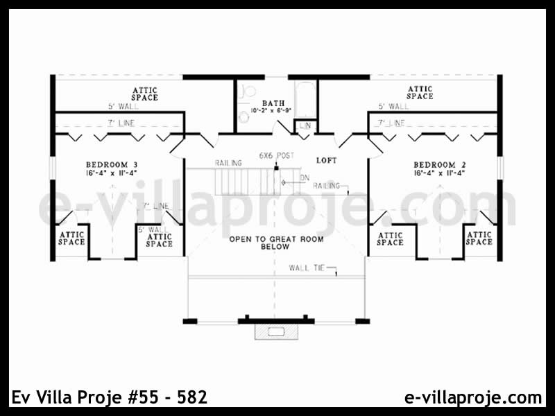 Ev Villa Proje #55 - 582 Çelik Ev Projesi - Görsel 3