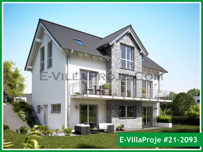 Ev Villa Proje #21 - 2093 Çelik Villa Modeli