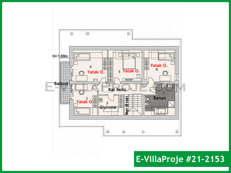 Ev Villa Proje #21 - 2153 Çelik Ev Projesi - Görsel 3