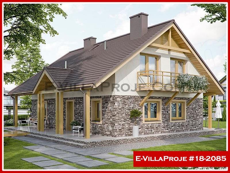 Ev Villa Proje #18 - 2085 Çelik Villa Modeli ve 3D Tasarımı