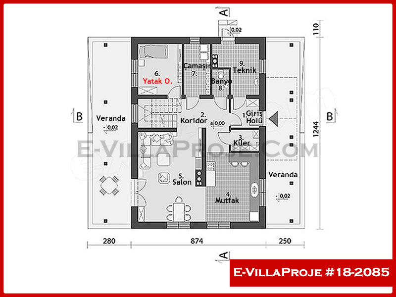 Ev Villa Proje #18 - 2085 Çelik Ev Projesi - Görsel 2