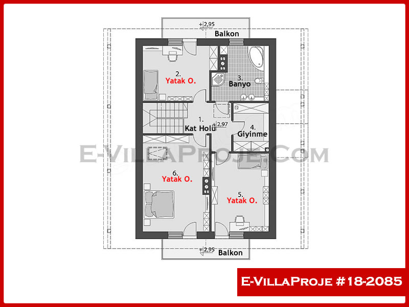 Ev Villa Proje #18 - 2085 Çelik Ev Projesi - Görsel 3