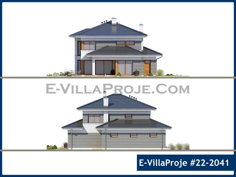 Ev Villa Proje #22 - 2041 Çelik Ev Projesi - Görsel 15