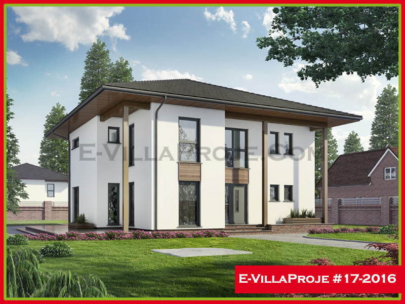 Ev Villa Proje #17 - 2016 Çelik Villa Modeli ve 3D Tasarımı
