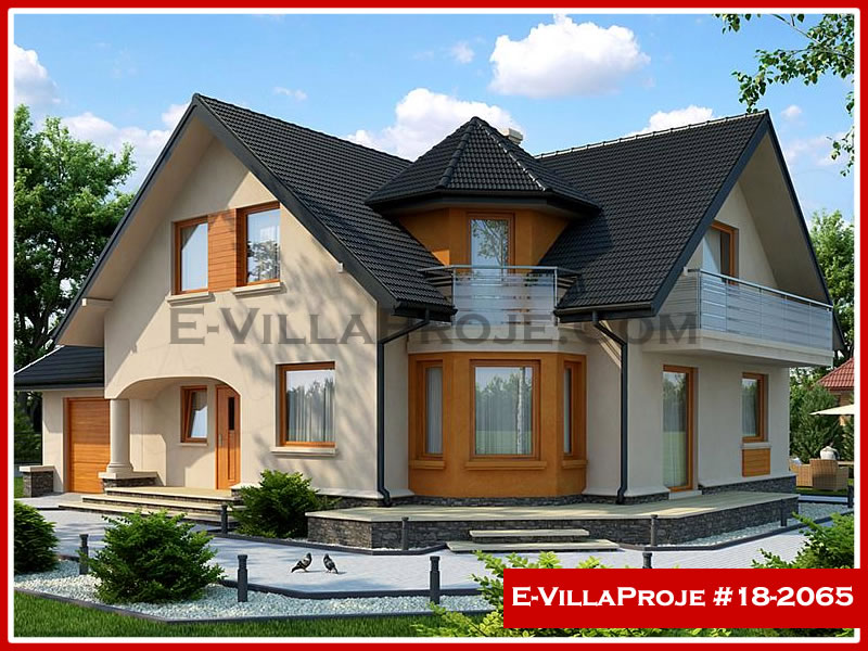 Ev Villa Proje #18 - 2065 Çelik Villa Modeli ve 3D Tasarımı