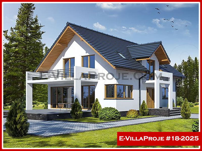Ev Villa Proje #18 - 2025 Çelik Villa Modeli