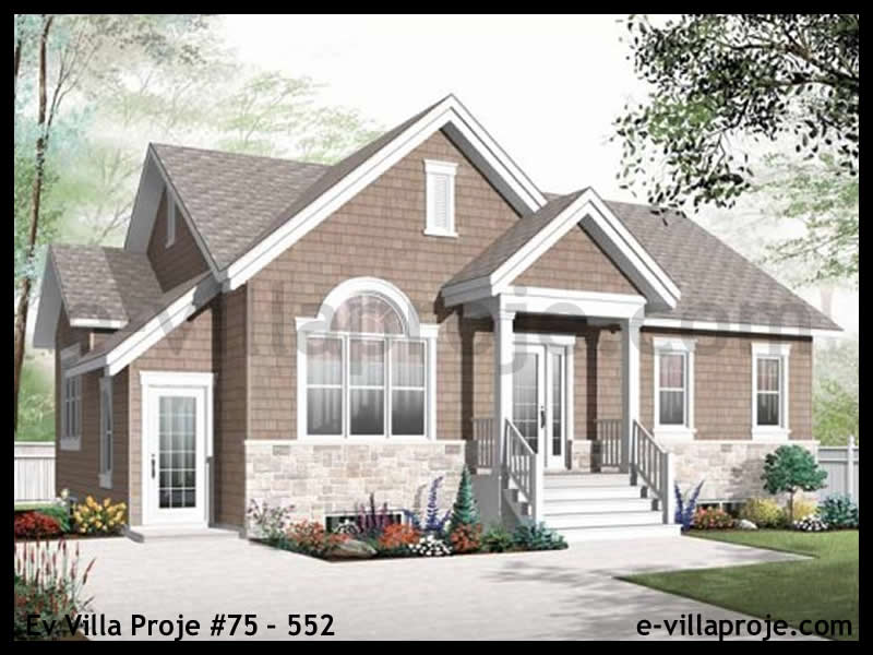 Ev Villa Proje #75 - 552 Çelik Villa Modeli
