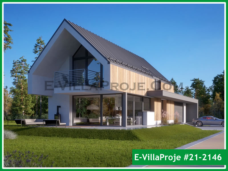 Ev Villa Proje #21 - 2146 Çelik Villa Modeli