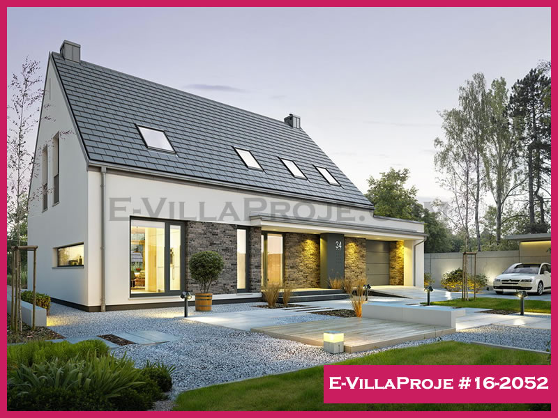 Ev Villa Proje #16 - 2052 Çelik Villa Modeli ve 3D Tasarımı