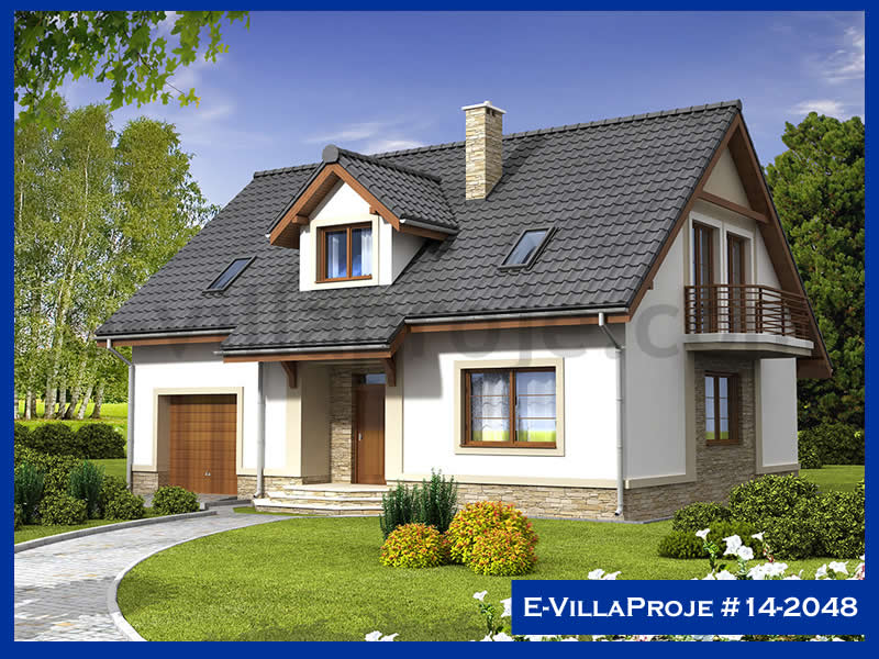 Ev Villa Proje #14 - 2048 Çelik Villa Modeli ve 3D Tasarımı