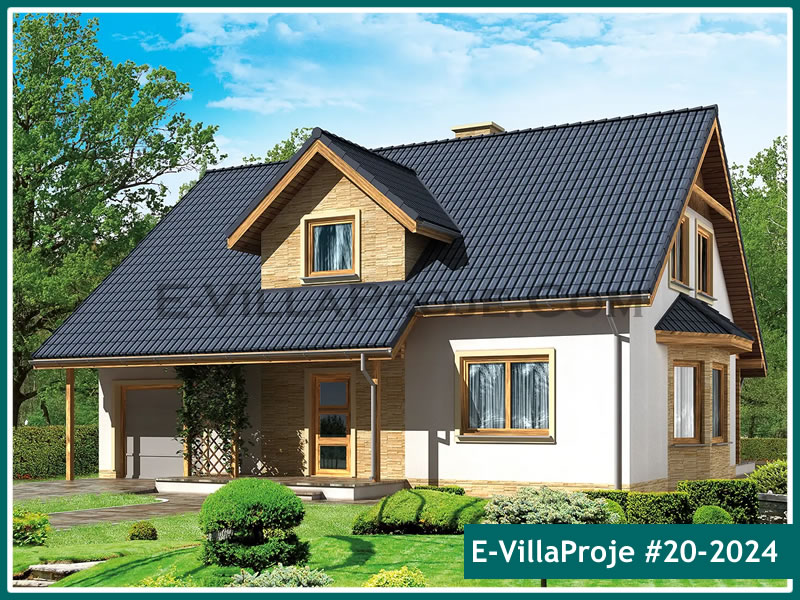 Ev Villa Proje #20 - 2024 Çelik Villa Modeli ve 3D Tasarımı