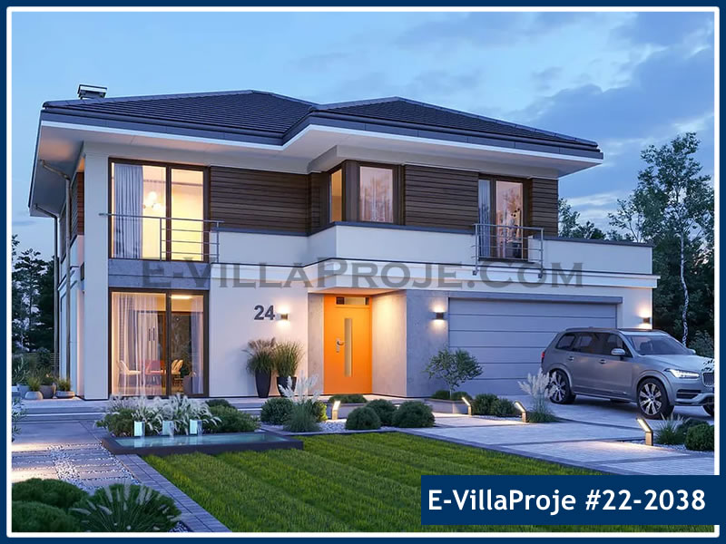 Ev Villa Proje #22 - 2038 Çelik Villa Modeli