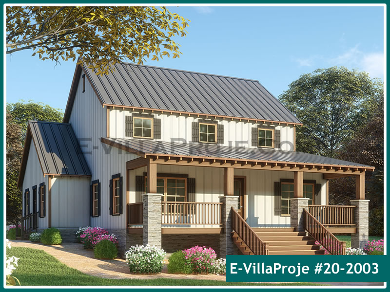 Ev Villa Proje #20 - 2003 Çelik Villa Modeli
