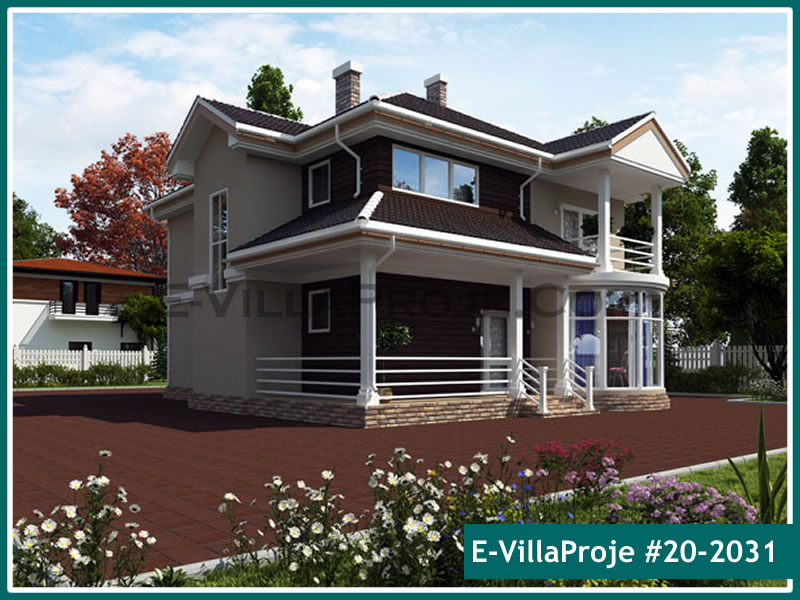 Ev Villa Proje #20 - 2031 Çelik Villa Modeli ve 3D Tasarımı