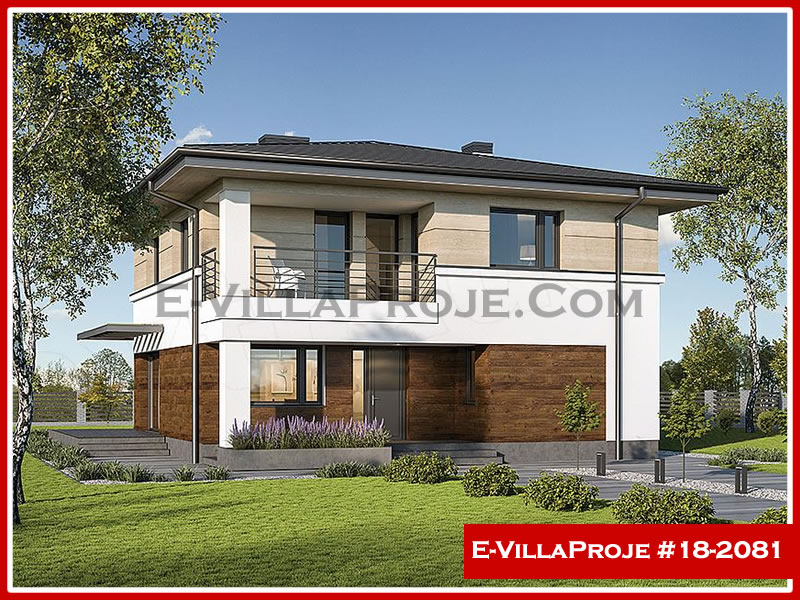 Ev Villa Proje #18 - 2081 Çelik Villa Modeli ve 3D Tasarımı