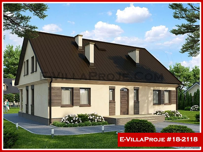 Ev Villa Proje #18 - 2118 Çelik Villa Modeli ve 3D Tasarımı