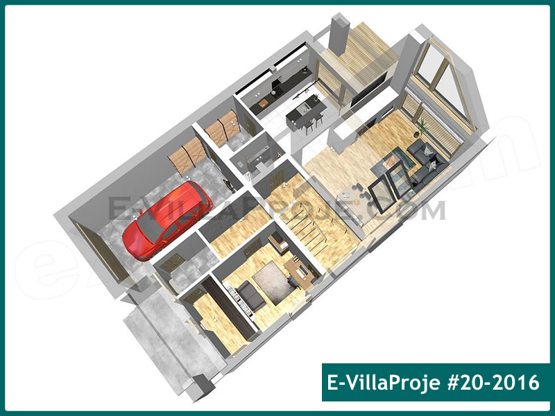 Ev Villa Proje #20 - 2016 Çelik Ev Projesi - Görsel 7