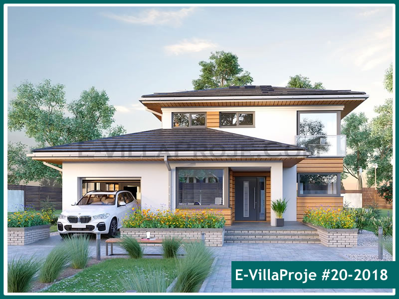 Ev Villa Proje #20 - 2018 Çelik Villa Modeli ve 3D Tasarımı