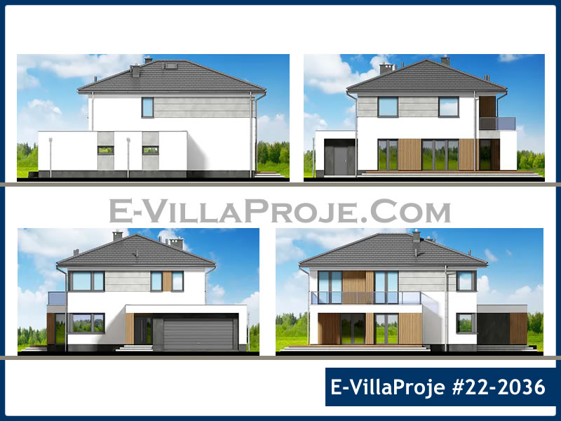 Ev Villa Proje #22 - 2036 Çelik Ev Projesi - Görsel 14