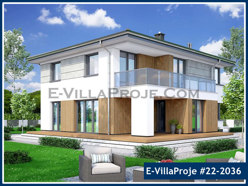 Ev Villa Proje #22 - 2036 Çelik Ev Projesi - Görsel 4
