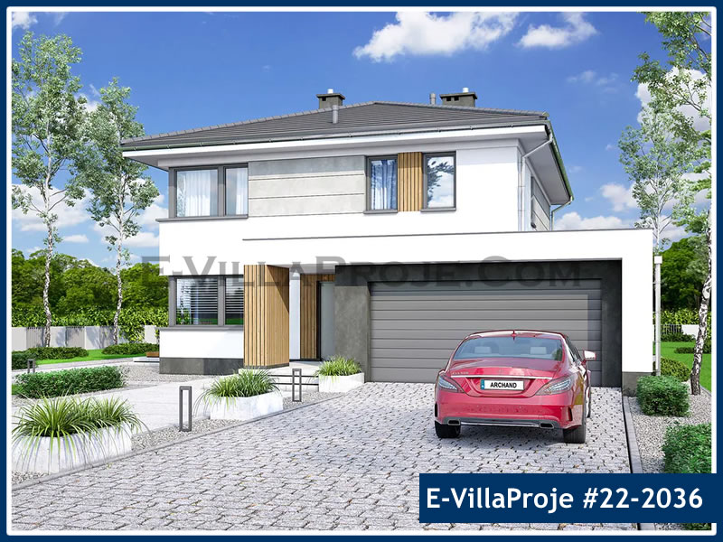 Ev Villa Proje #22 - 2036 Çelik Ev Projesi - Görsel 5