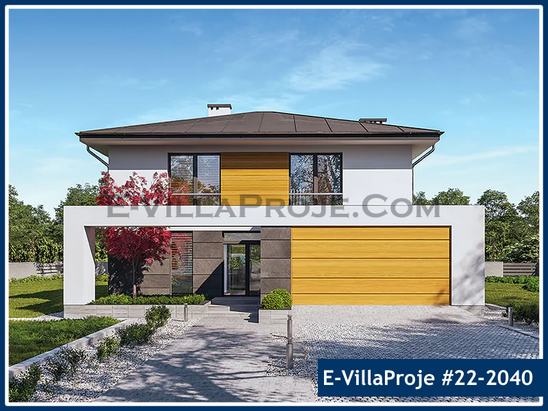 Ev Villa Proje #22 - 2040 Çelik Ev Projesi - Görsel 4