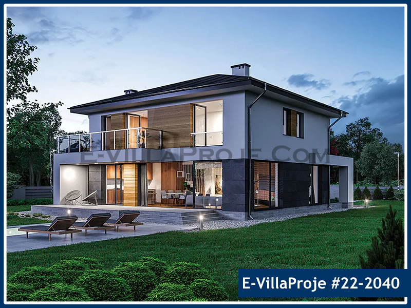 Ev Villa Proje #22 - 2040 Çelik Ev Projesi - Görsel 8