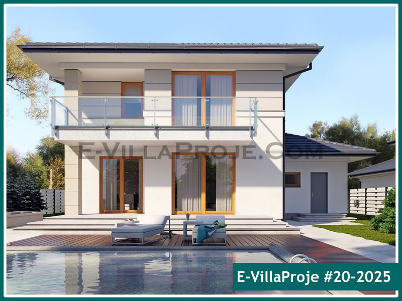Ev Villa Proje #20 - 2025 Çelik Villa Modeli ve 3D Tasarımı