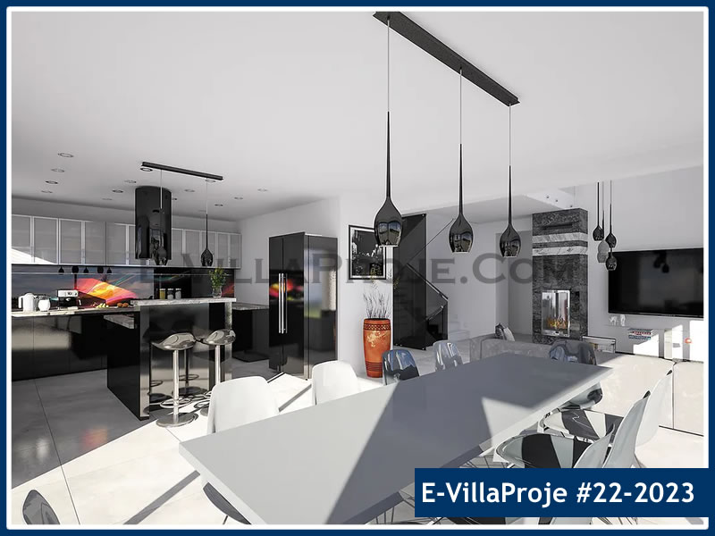 Ev Villa Proje #22 - 2023 Çelik Ev Projesi - Görsel 13