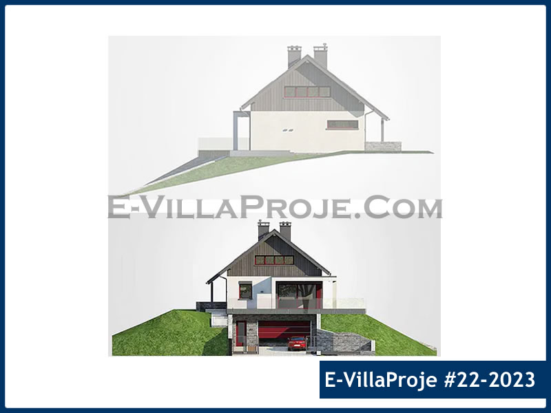 Ev Villa Proje #22 - 2023 Çelik Ev Projesi - Görsel 16
