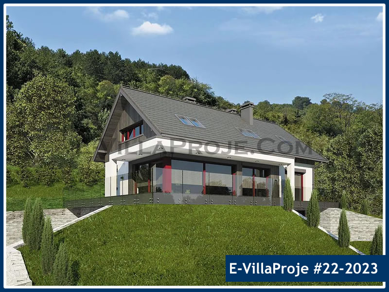 Ev Villa Proje #22 - 2023 Çelik Ev Projesi - Görsel 5